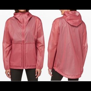 Lululemon Sheer Joy Jacket - Rose color - size 12